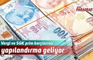 Vergi ve SGK prim borçlarına yapılandırma geliyor