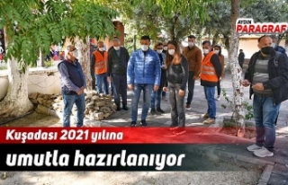 Kuşadası 2021 yılına umutla hazırlanıyor