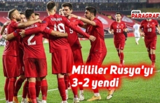 Milliler Rusya'yı 3-2 yendi