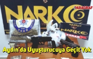 Aydın’da Uyuşturucuya Geçit Yok