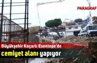 Büyükşehir Koçarlı Esentepe’de cemiyet alanı...