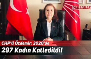 CHP'li Özdemir: 2020'de 297 Kadın Katledildi!