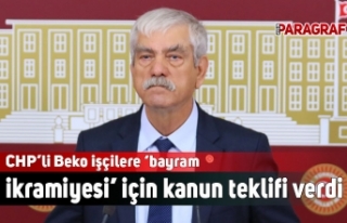 CHP’li Beko işçilere ‘bayram ikramiyesi’ için...
