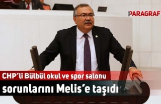 CHP’li Bülbül okul ve spor salonu sorunlarını...