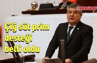 Çiğ süt prim desteği belli oldu