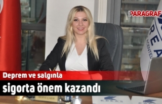 Deprem ve salgınla sigorta önem kazandı