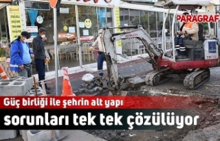 Güç birliği ile şehrin alt yapı sorunları tek...