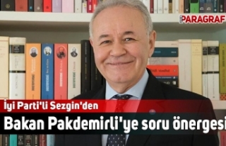 İyi Parti'li Sezgin'den Bakan Pakdemirli'ye...