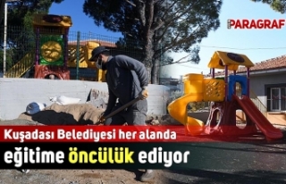Kuşadası Belediyesi her alanda eğitime öncülük...