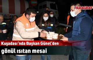 Kuşadası’nda Başkan Günel’den gönül ısıtan...