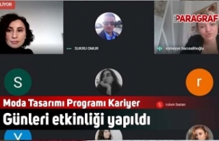 Moda Tasarımı Programı Kariyer Günleri etkinliği...