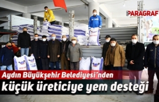 Aydın Büyükşehir Belediyesi’nden küçük üreticiye...
