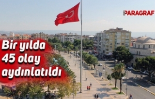 Bir yılda 45 olay aydınlatıldı