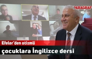 Efeler’den otizmli çocuklara İngilizce dersi