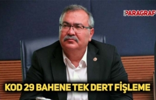 KOD 29 BAHENE TEK DERT FİŞLEME