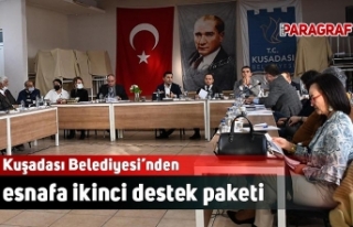 Kuşadası Belediyesi’nden esnafa ikinci destek...