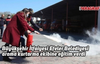 Büyükşehir İtfaiyesi Efeler Belediyesi arama kurtarma...