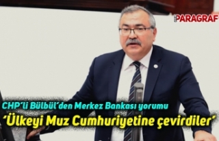 CHP’li Bülbül’den Merkez Bankası yorumu: Ülkeyi...