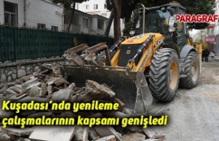 Kuşadası’nda yenileme çalışmalarının kapsamı...