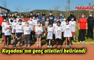 Kuşadası’nın genç atletleri belirlendi