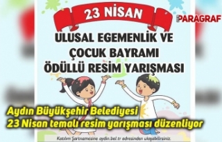 Aydın Büyükşehir Belediyesi 23 Nisan temalı resim...