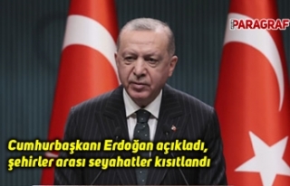 Cumhurbaşkanı Erdoğan açıkladı, şehirler arası...