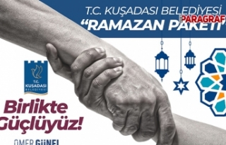 Kuşadası Belediyesi’nden 4 bin aileye ramazan...