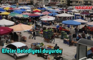 Efeler Belediyesi duyurdu