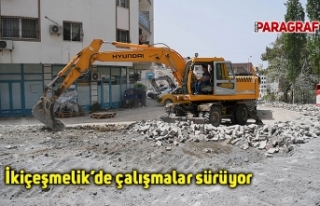 İkiçeşmelik’de çalışmalar sürüyor