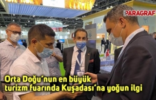 Orta Doğu’nun en büyük turizm fuarında Kuşadası’na...