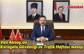 Vali Aksoy’un Karayolu Güvenliği ve Trafik Haftası...