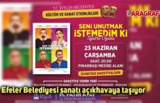 Efeler Belediyesi sanatı açıkhavaya taşıyor