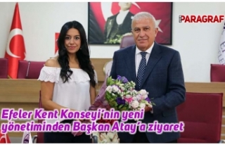 Efeler Kent Konseyi’nin yeni yönetiminden Başkan...