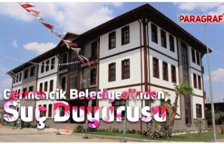 Germencik Belediyesi’nden, Suç Duyurusu