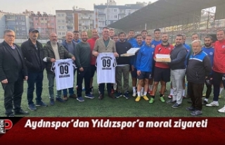 Aydınspor’dan Yıldızspor’a moral ziyareti