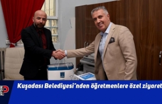 Kuşadası Belediyesi’nden öğretmenlere özel...