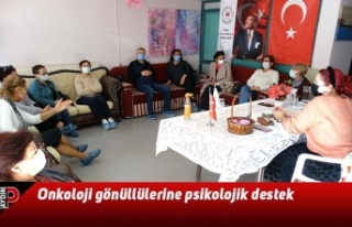 Onkoloji gönüllülerine psikolojik destek