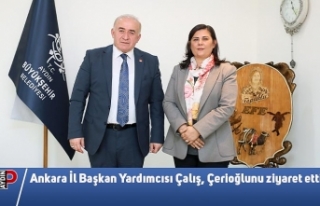 Ankara İl Başkan Yardımcısı Çalış, Çerioğlunu...