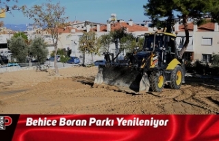 Behice Boran Parkı Yenileniyor