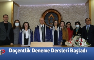 Doçentlik Deneme Dersleri Başladı