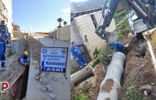 ASKİ çalışıyor Aydın’ın altyapısı yenileniyor