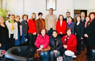 CHP’li kadınlardan AGC’ye ziyaret