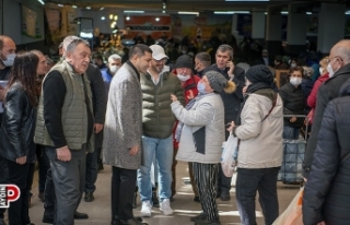 Kuşadası kapalı pazar yerinin sorunları giderildi