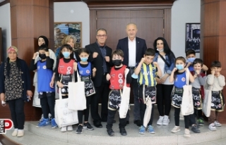 Başkan Atabay: Spora ve sporcuya desteğimiz sürecek