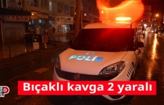 Bıçaklı kavga 2 yaralı