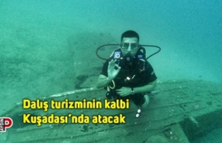Dalış turizminin kalbi Kuşadası’nda atacak