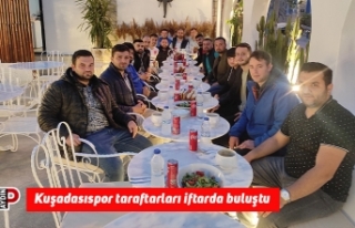 Kuşadasıspor taraftarları iftarda buluştu