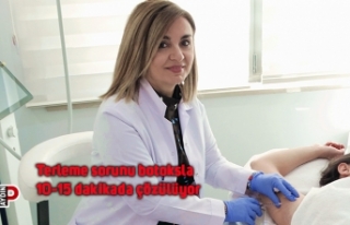 Terleme sorunu botoksla 10-15 dakikada çözülüyor