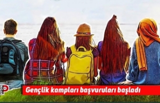 Gençlik kampları başvuruları başladı