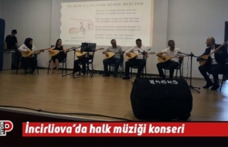 İncirliova’da halk müziği konseri